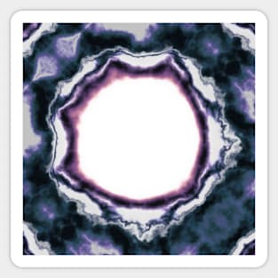 Blue Marble Portal Fantasy Dream Print Sticker